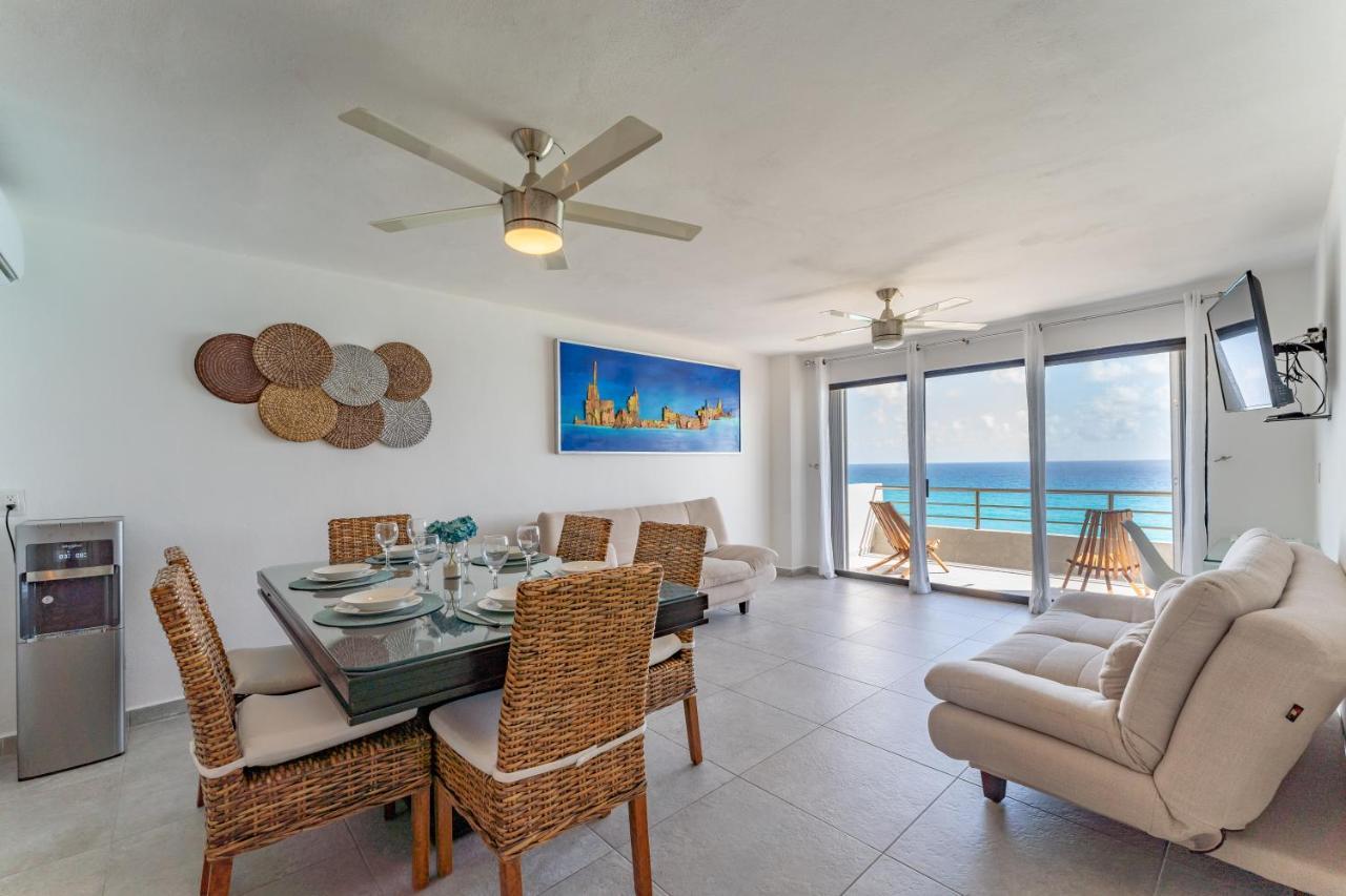 Sparkling Ocean View In Cancún Extérieur photo