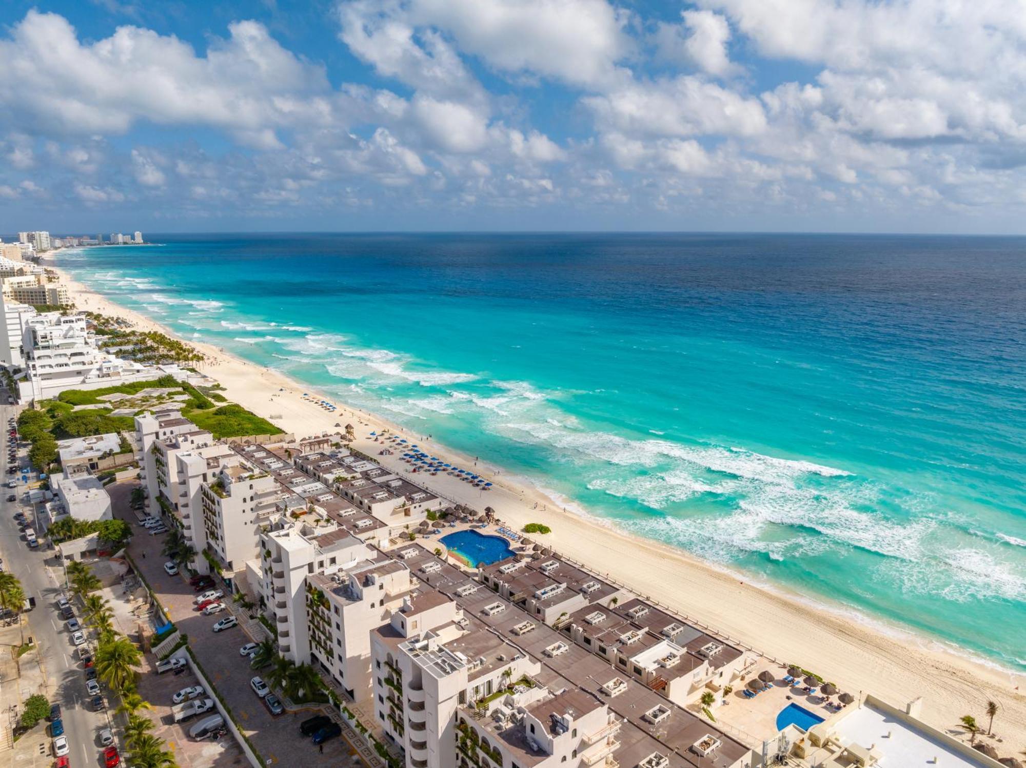 Sparkling Ocean View In Cancún Extérieur photo