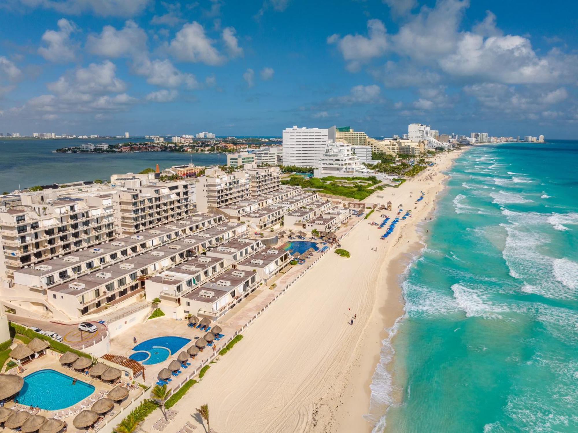 Sparkling Ocean View In Cancún Extérieur photo